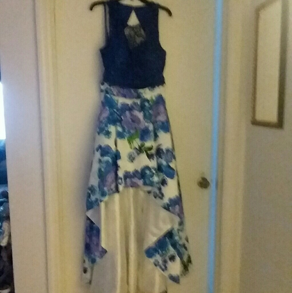 Jcpenny floral prom dress